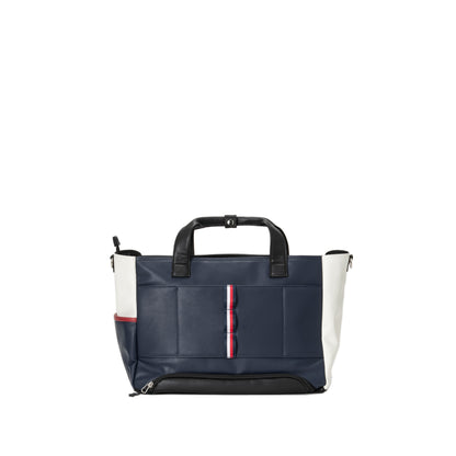 【優待特選店】TOMMY HILFIGER Golf UNISEXユースフルトートバッグ ハンドルに通せる仕様で、ゴルフ旅行などにも最適。