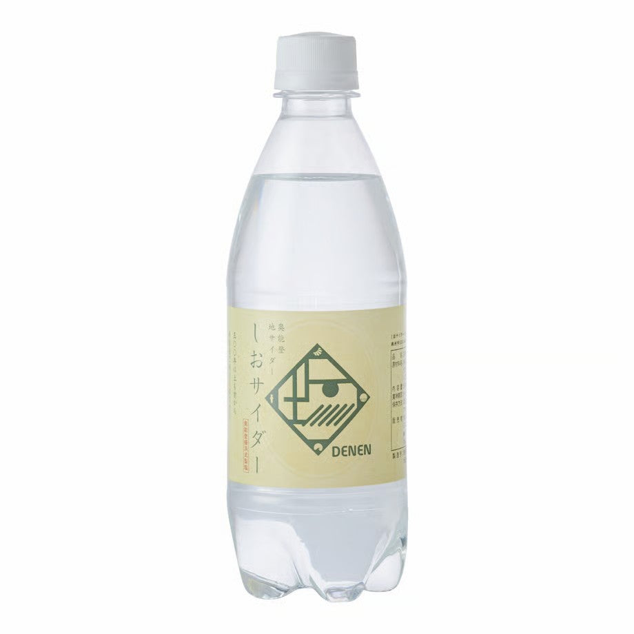 【Ante店】奥能登地サイダー「しおサイダー」【PET】 | 伝統の揚げ浜塩DENEN使用 セット販売